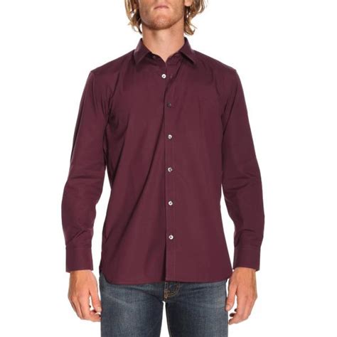 burgundy burberry shirt men's|Burberry men's shirt on sale.